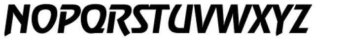 Ragtime TS DemiBold Italic Font UPPERCASE