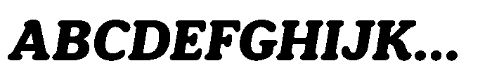 Ragu Bold Italic Font UPPERCASE