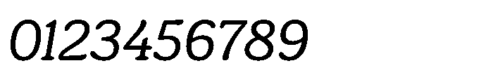 Ragu Light Italic Font OTHER CHARS