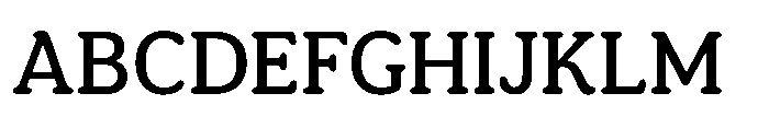 Ragu Regular Font UPPERCASE