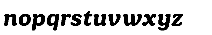 Ragu Semibold Italic Font LOWERCASE