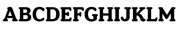 Ragu Semibold Font UPPERCASE