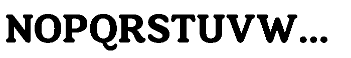 Ragu Semibold Font UPPERCASE