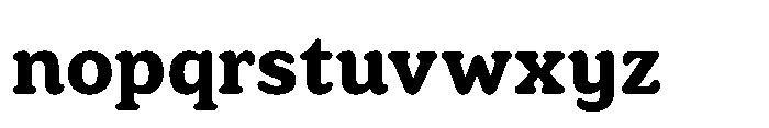 Ragu Semibold Font LOWERCASE