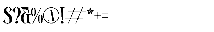 Rahext RAHEXT Regular Font OTHER CHARS