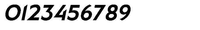 Rahige Italic Font OTHER CHARS