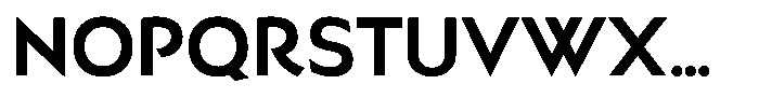 Rahige Regular Font UPPERCASE
