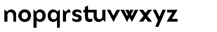 Rahige Regular Font LOWERCASE