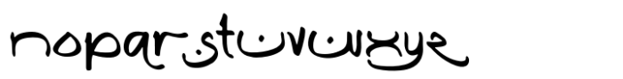 Rahmah Sabililah Font LOWERCASE