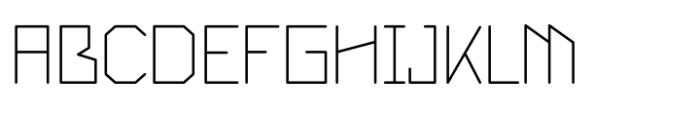 Rahman Light Font UPPERCASE