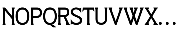 Raider Knight Regular Font UPPERCASE