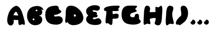 Raifin Black Font UPPERCASE