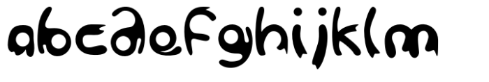 Raifin Regular Font LOWERCASE