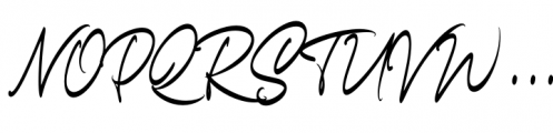 Raigatta Script Regular Font UPPERCASE