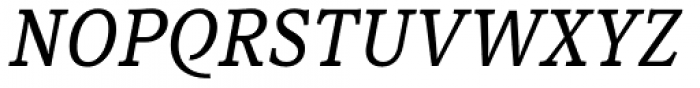 Rail Caption Italic Font UPPERCASE