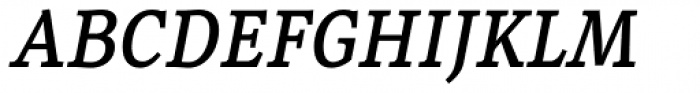 Rail Medium Italic Font UPPERCASE