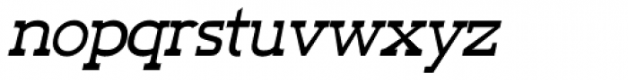 Railham Italic Font LOWERCASE