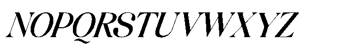 Raillouise Font UPPERCASE