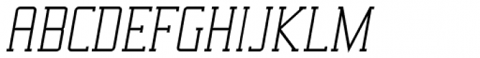 Railway Point Bold Italic Font UPPERCASE