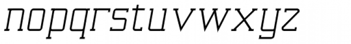 Railway Point Bold Italic Font LOWERCASE