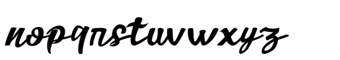 Raimes Italic Font LOWERCASE