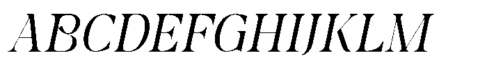 Rain Amoury Oblique Font UPPERCASE