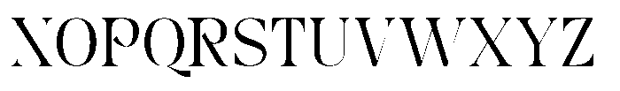 Rain Amoury Regular Font UPPERCASE