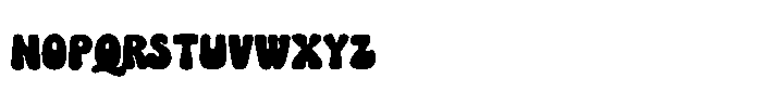 Rain Before December Regular Font LOWERCASE