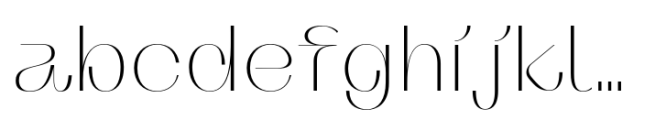 RainCity Regular Font LOWERCASE