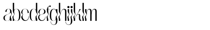 Raina Regular Font LOWERCASE