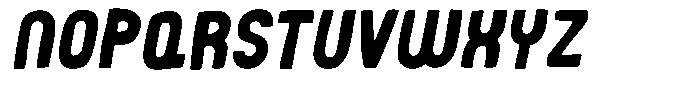 Rainblown Fields Italic Font UPPERCASE