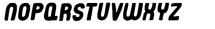 Rainblown Fields Italic Font LOWERCASE