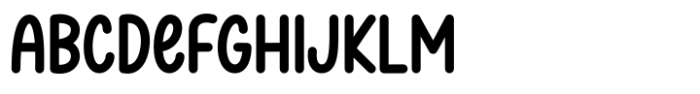 Rainbow Cupcake  Regular Font