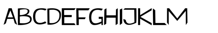 Rainfall Font UPPERCASE