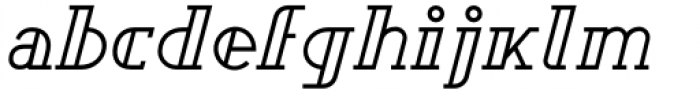Rainis Medium Italic Font LOWERCASE