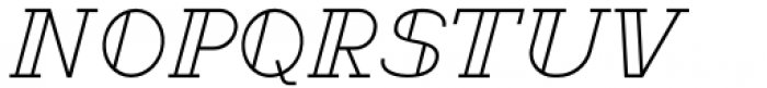 Rainis Normal Italic Font UPPERCASE