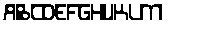 Rainke Font UPPERCASE