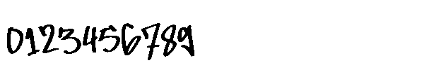 Rainy City Graffiti Font OTHER CHARS