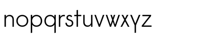 Raisonne Light Font LOWERCASE