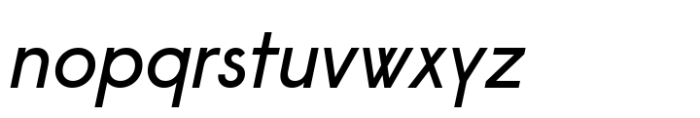 Raisonne Variable Oblique Font LOWERCASE