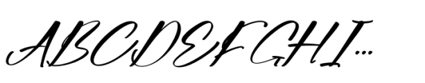 Raituly Chant Italic Font UPPERCASE