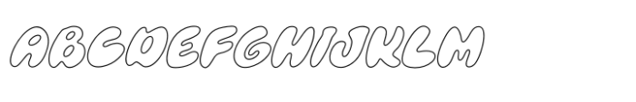 Raivol RAIVOL OUTLINE Regular Font UPPERCASE