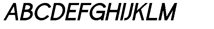 Raizent Italic Font UPPERCASE