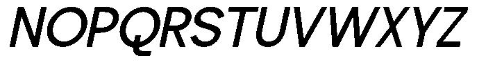 Raizent Italic Font UPPERCASE