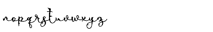 Rajelaz Regular Font LOWERCASE