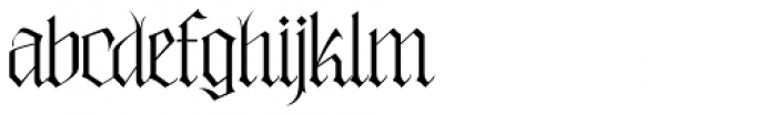 Rajjah Famillia Light Font LOWERCASE