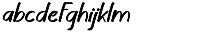 Rakeboom Italic Font LOWERCASE