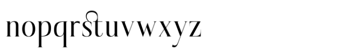 Rakelyn Regular Font LOWERCASE