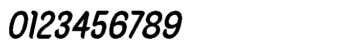 Rakoya Oblique Font OTHER CHARS