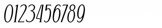 Rakushi Oblique Font OTHER CHARS